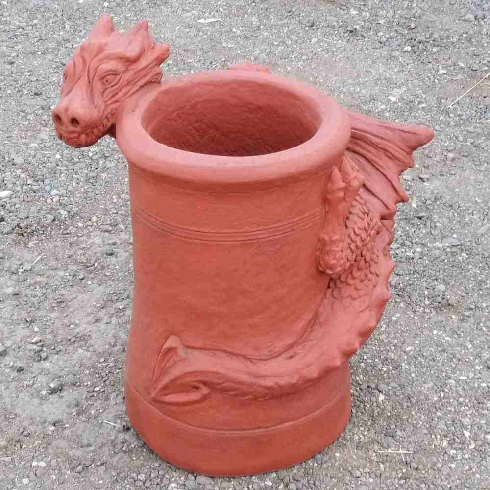 dragon chimney pot smirk
